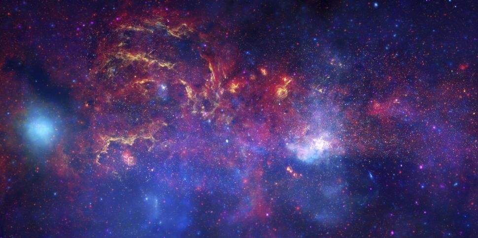 太空中的星座图 太空星座图片十二星座