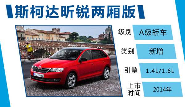 大众斯柯达昕锐两厢车 大众斯柯达昕锐两厢车图片