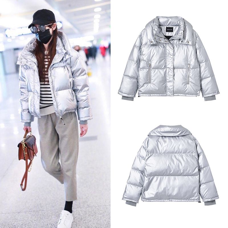 羽绒服配衬衣好看图片 羽绒服配衬衣好看图片大全