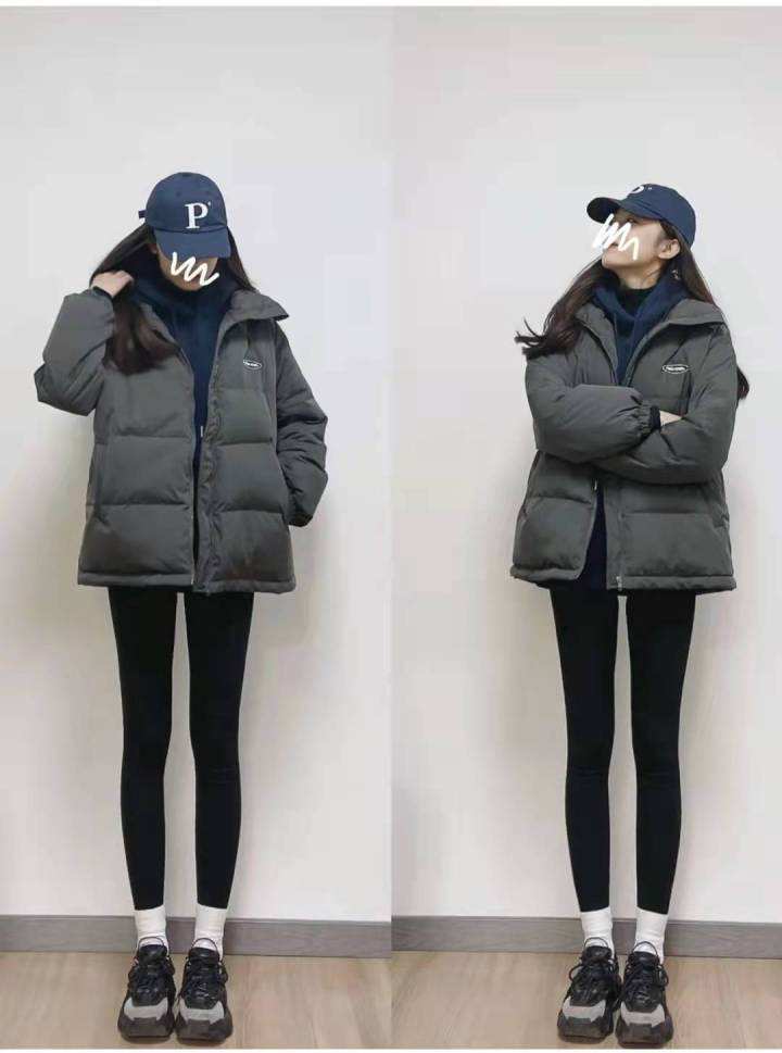 搭配羽绒服的裤子 和羽绒服搭配的裤子