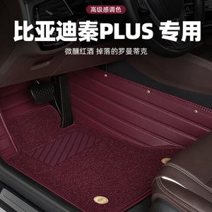 比亚迪电车元plus脚垫 比亚迪宋plusdmi送的脚垫