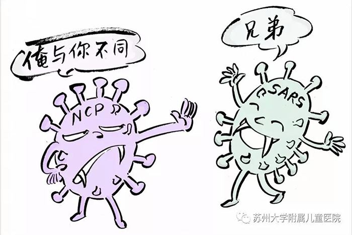 简笔画新冠病毒彩色 新冠病毒简笔画带颜色