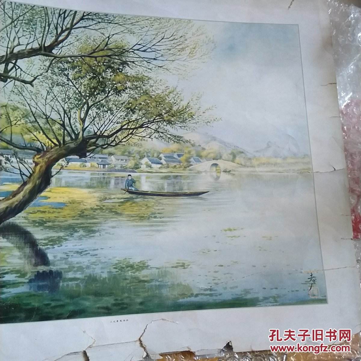 西湖美景绘画 西湖美景绘画图片