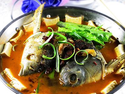 鱼头炖豆腐火锅 火头鱼炖豆腐的做法