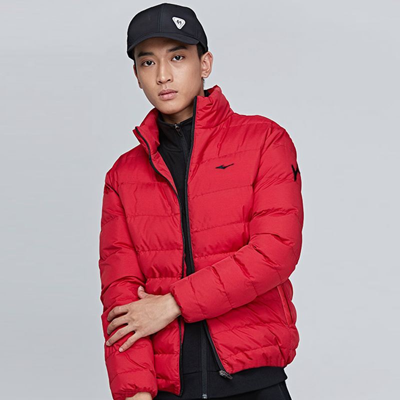 鸿星尔克羽绒服男 鸿星尔克羽绒服男八百多