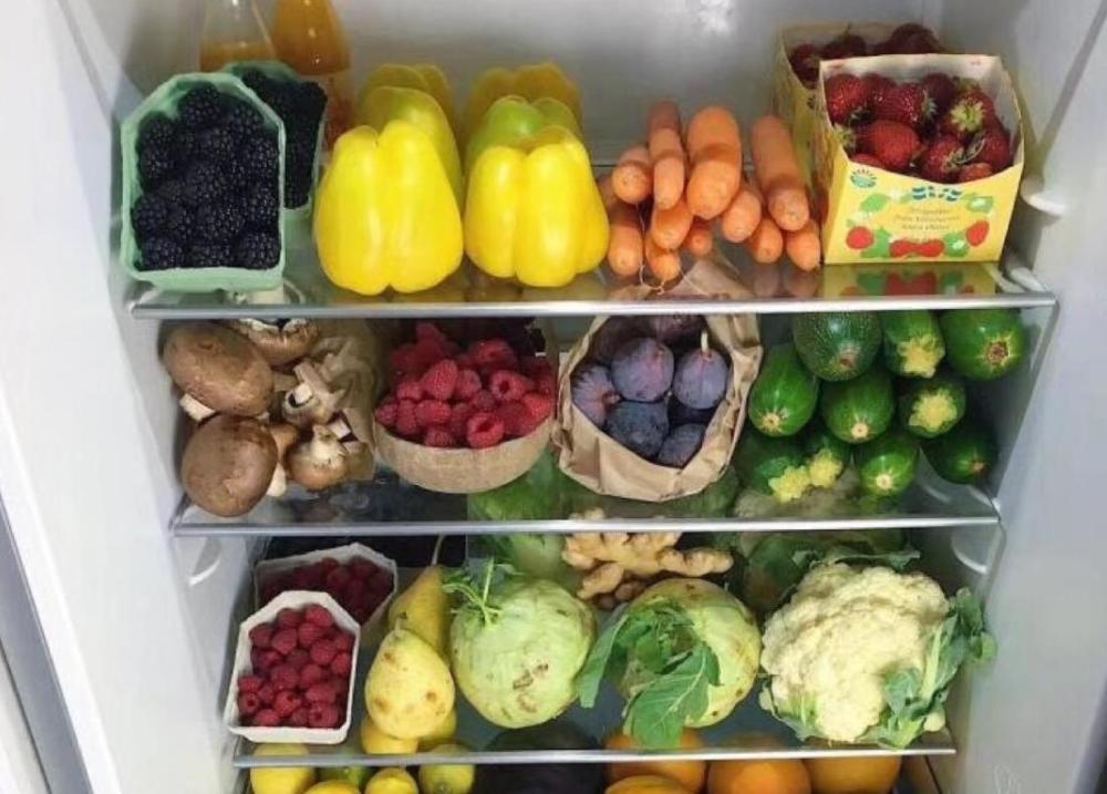 冰箱青菜图片 冰箱青菜图片实拍