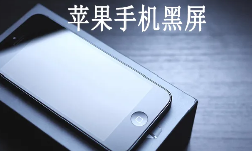 苹果手机为什么黑屏打不开 苹果手机为什么黑屏打不开能听见声音