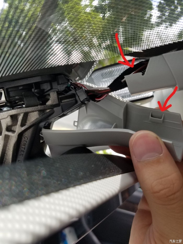 迈腾b8行车记录仪走线 迈腾b8行车记录仪走线 保险图