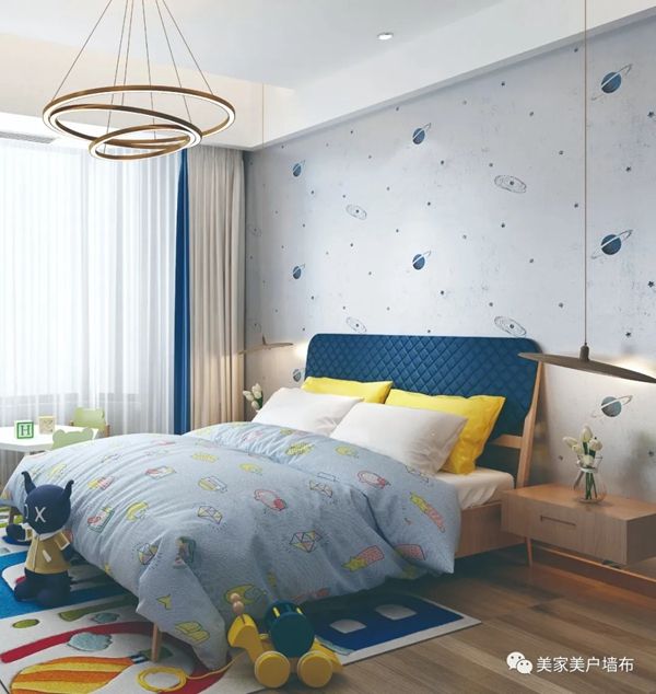 美家美户无缝墙布 美家美户无缝墙布绣花系列效果图