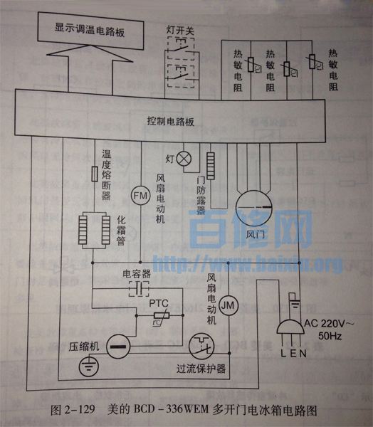 冰箱压缩机管路图 冰箱压缩机管路图示