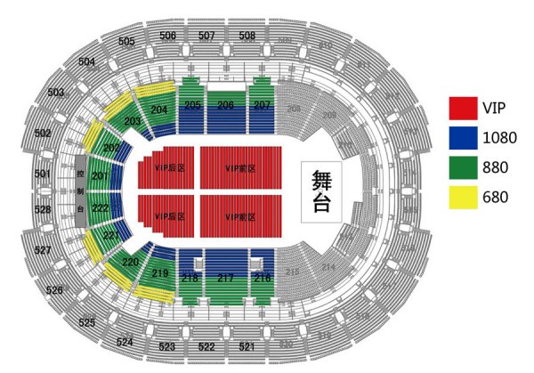 梅赛德斯看台分布 梅赛德斯看台座位实景