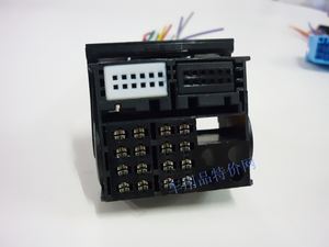 迈腾cd尾线详细解析图 大众迈腾cd机尾线接线图解法
