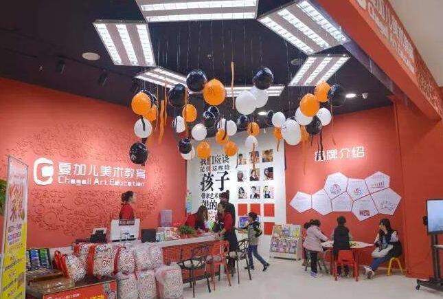 夏加儿美术加盟 夏加儿美术加盟费每年