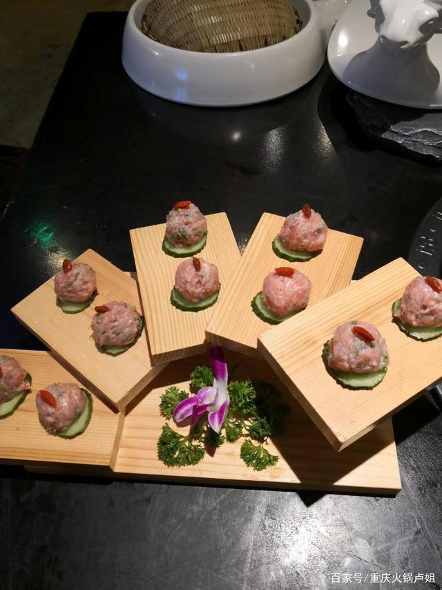 火锅菜摆盘造型图片 火锅摆盘图片大全 花样 配菜