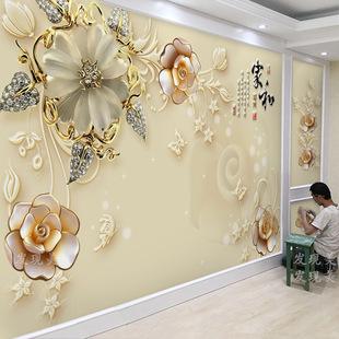 客厅墙纸背景墙效果图 客厅墙纸背景墙效果图大全