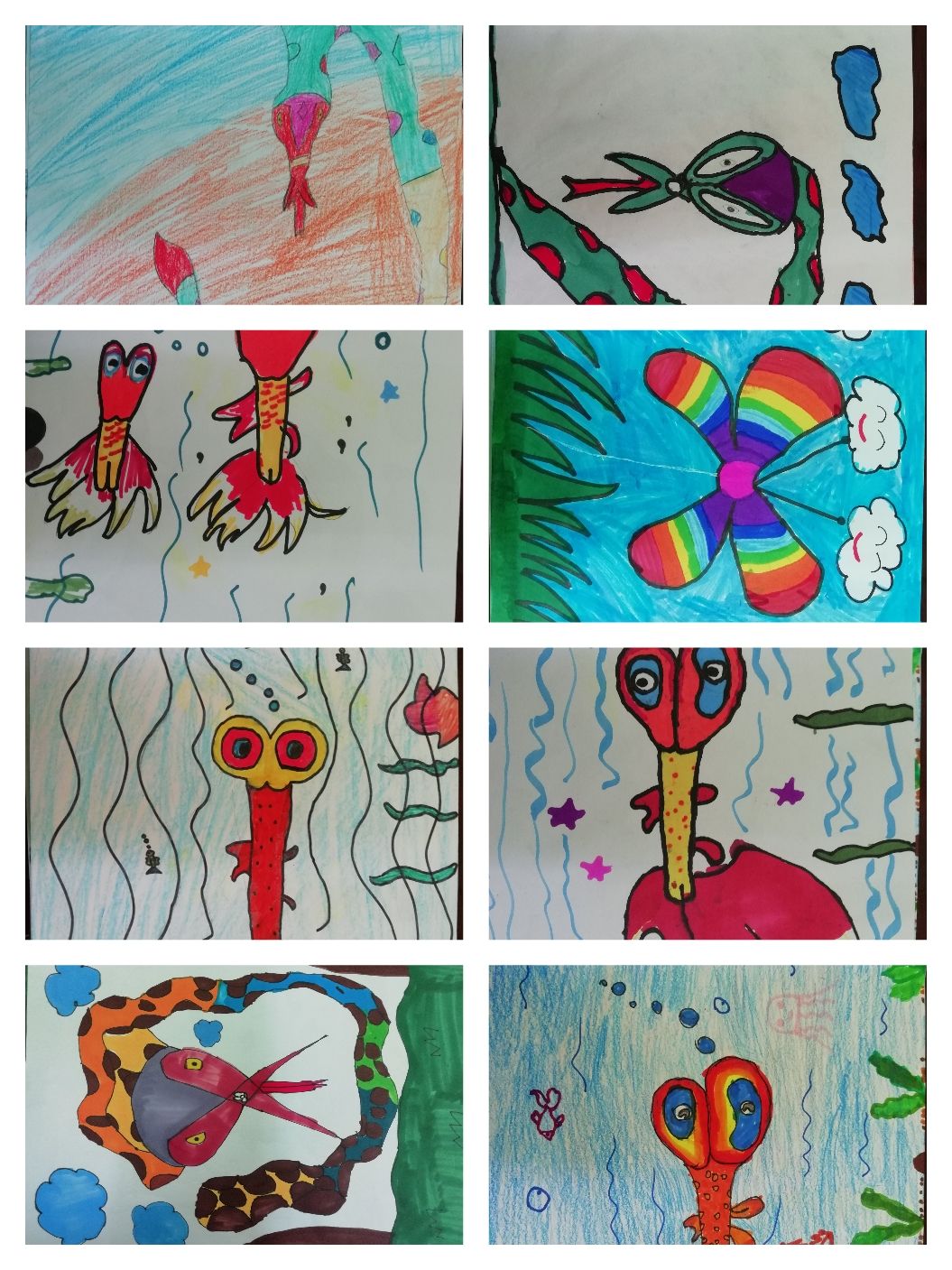 低年级美术作品 低年级美术作品范画