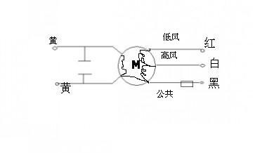 风扇马达怎么接线 风扇马达怎么接线图解