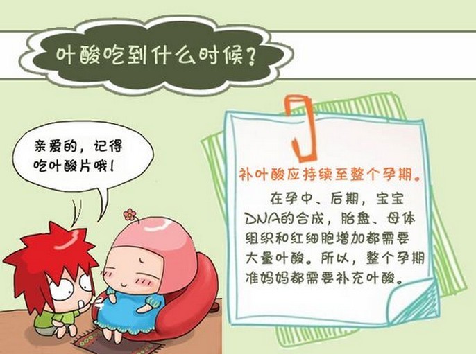 一天中吃叶酸最佳时间 一天中那个时间吃叶酸最好