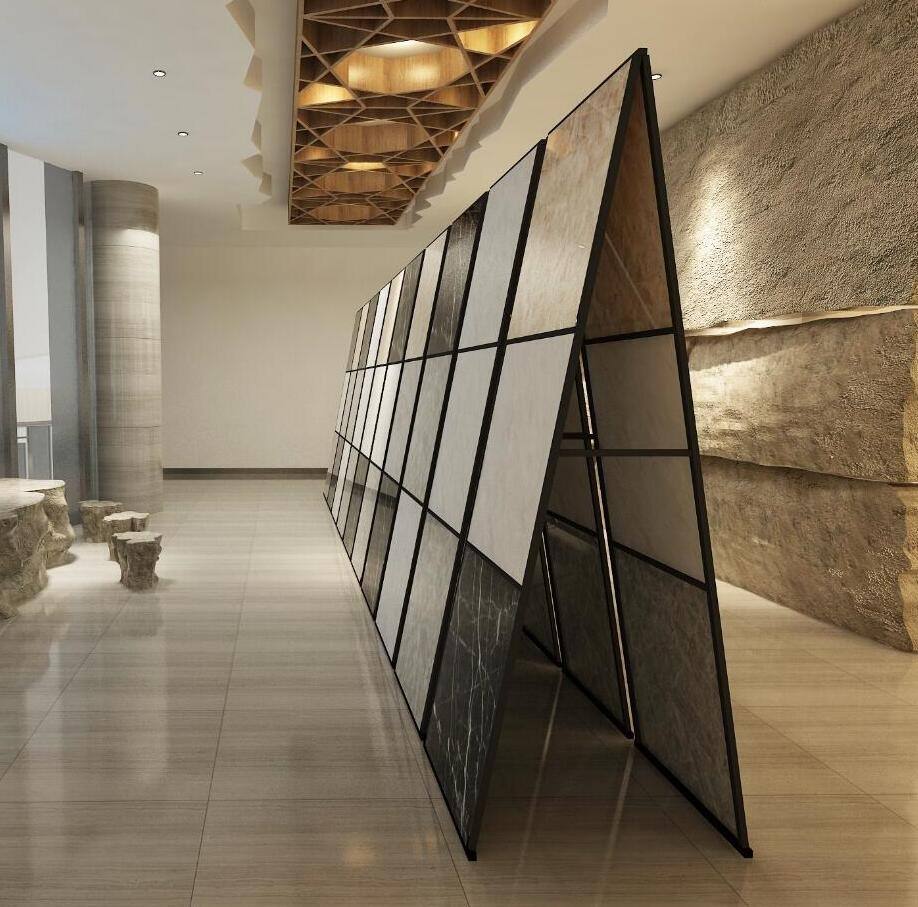 瓷砖展示 瓷砖展示架效果图