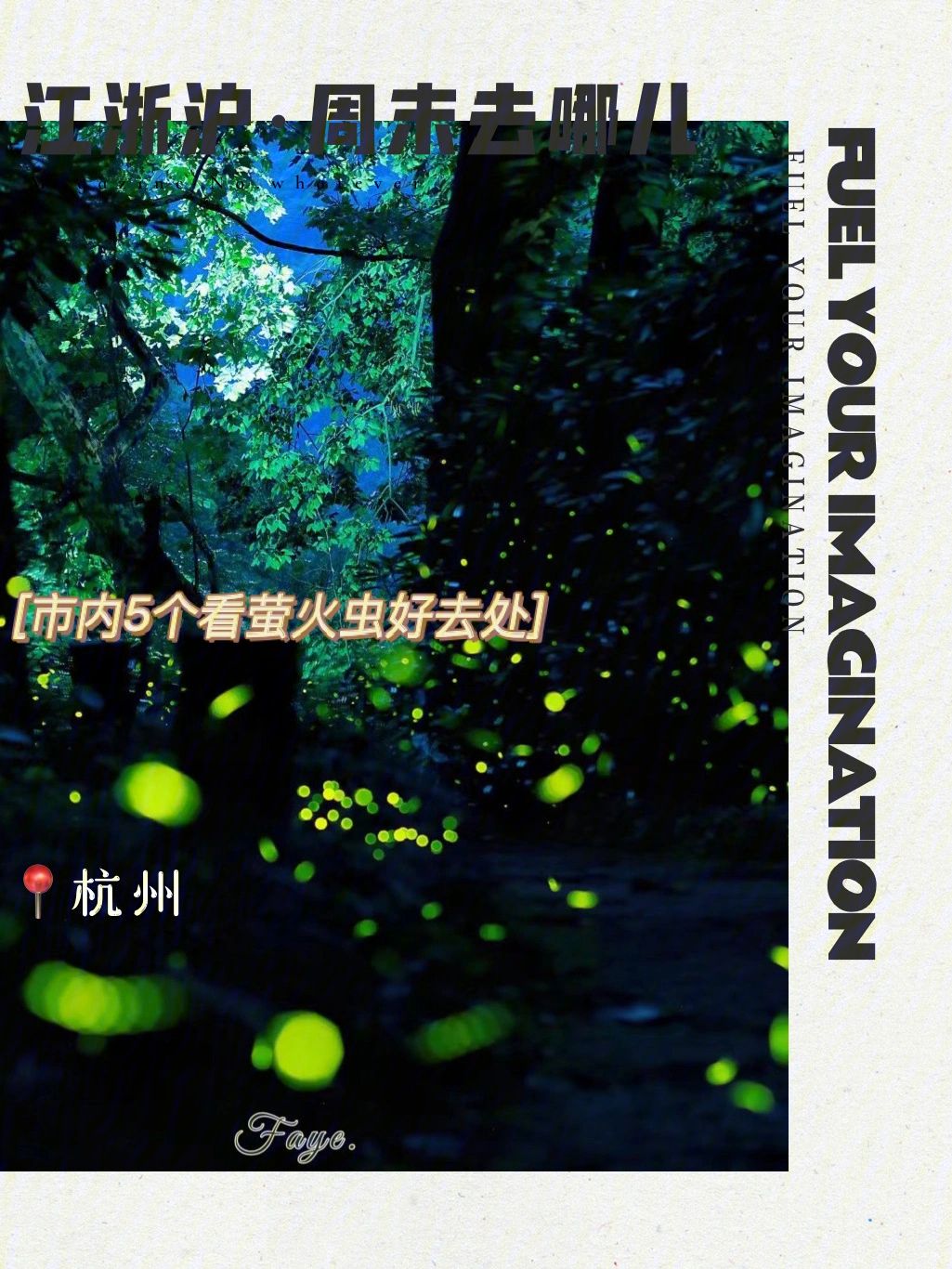 国庆去哪看萤火虫 中国哪里可以看萤火虫 什么时候