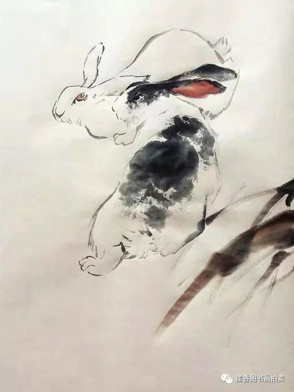 明日生肖兔女运势水墨 属兔明日运势查询神巴巴