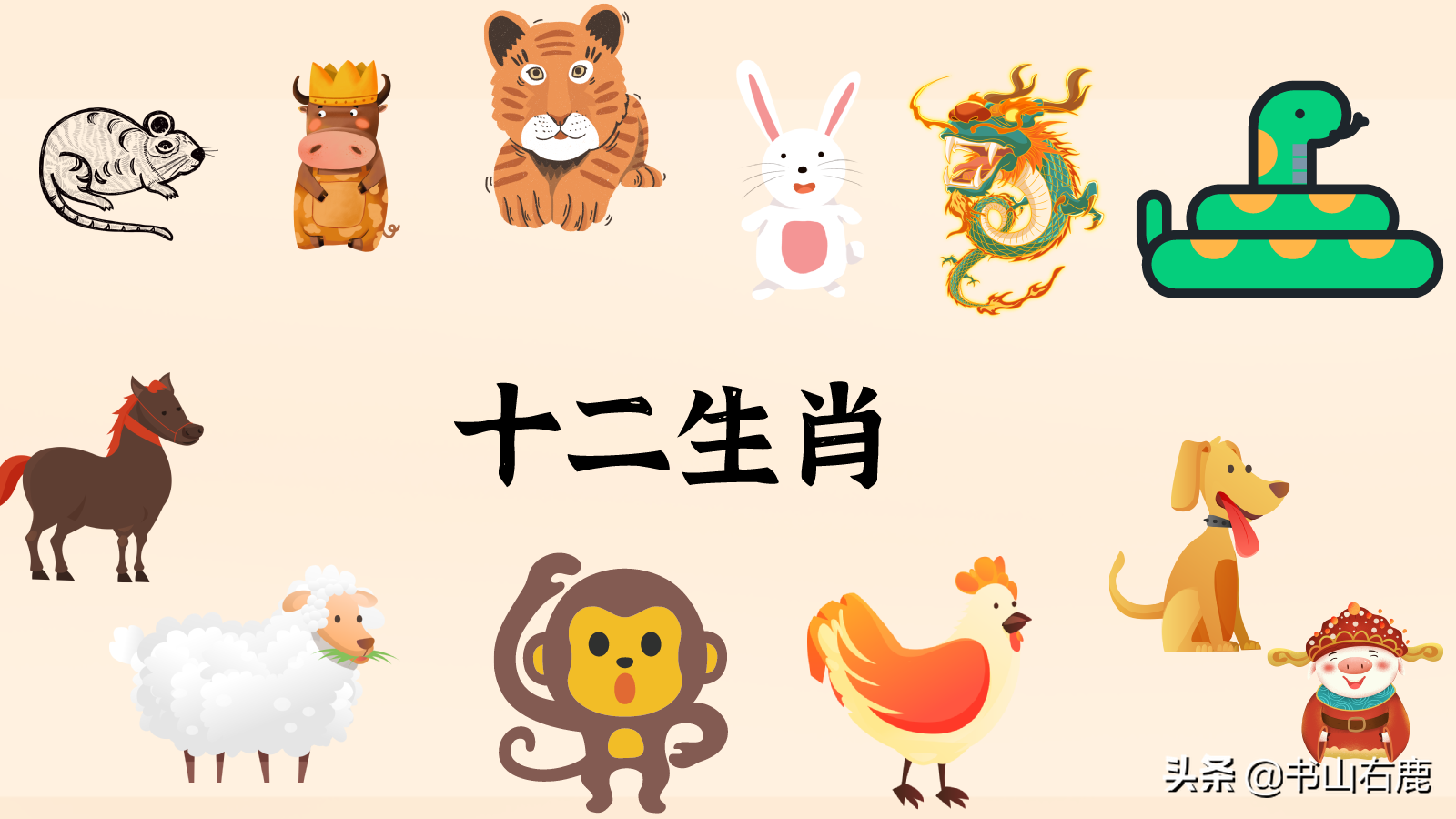 生肖表十二顺序怎么记忆 巧记十二生肖顺序,为孩子收藏的顺口溜