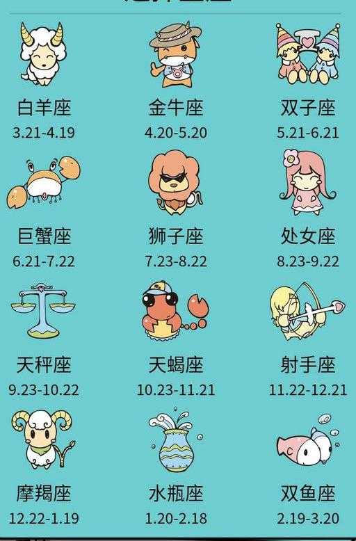 十=星座的月份表 10月份是什么星座 十=星座的月份表 10月份是什么星座