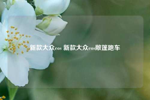 新款大众eos 新款大众eos敞篷跑车